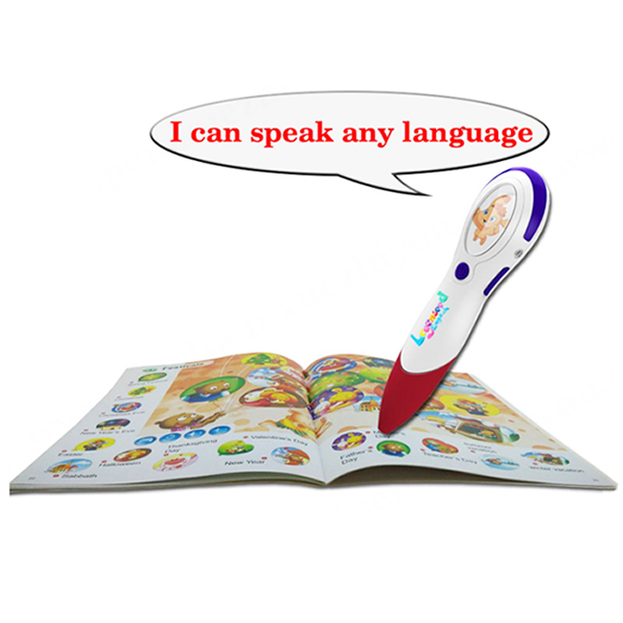 Children Speak Pen Language Translation Musical Toy Study Talking Pen And Books 