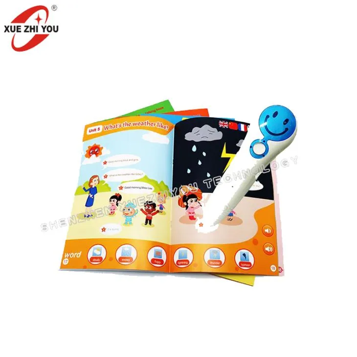 Kids Nám High Quality Interactive Talandi Pen Náms Toy Með OID Tækni Hljóðbækur