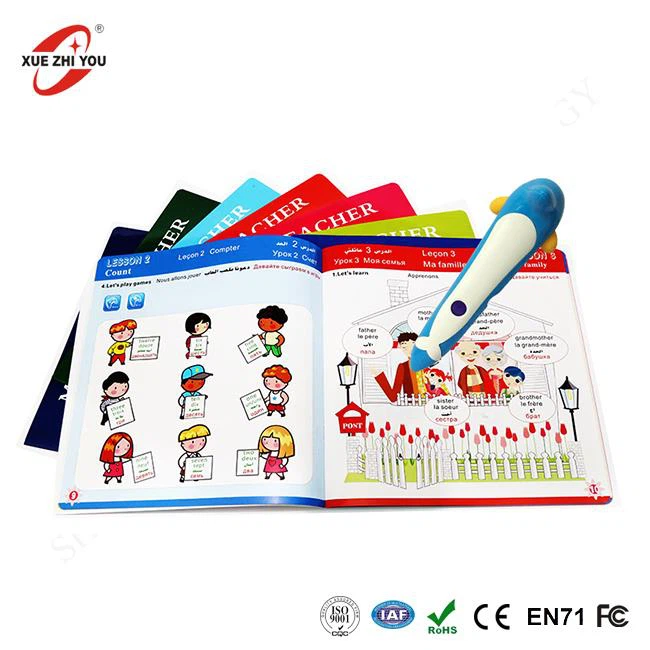 Hljóðlestrarbækur Talandi penni