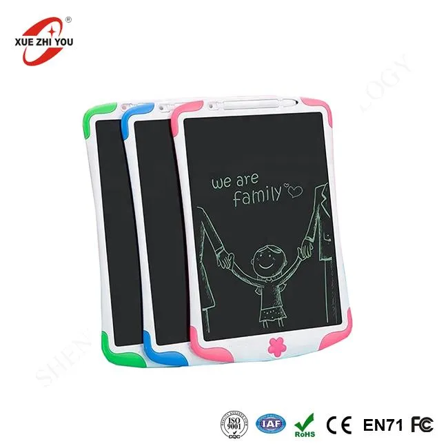 LCD skrifa leikfang 10 tommu námsminnisblokkur