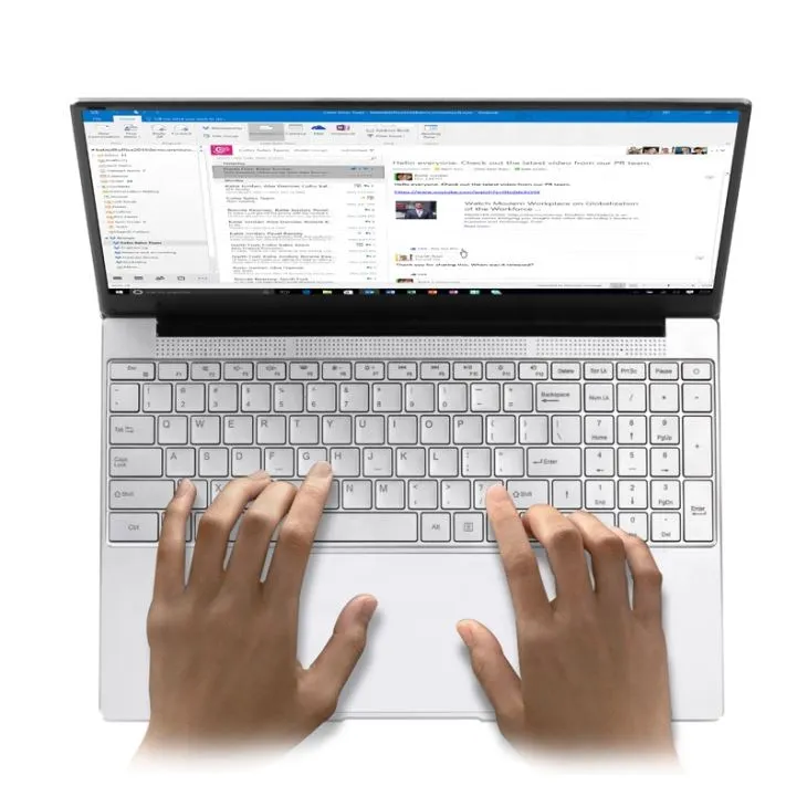 Nýr 15.6 á Intel Celeron J3455 8G 256G / 512 IPS 1920 * 1080 fartölvu