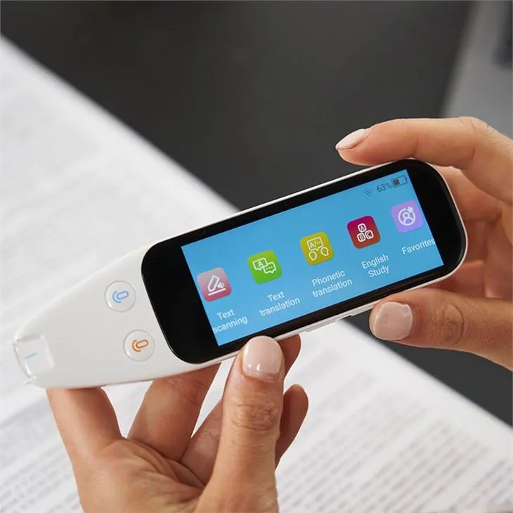 Tvíhliða augnablik fjöltyngd þýðingarpenni